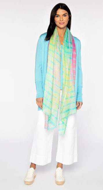 Blurred Lines Print Scarf LRAS4-209