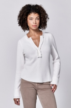 Load image into Gallery viewer, Luna waffle Henley DKN2070W1
