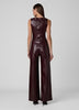 THE MEG VEGAN LEATHER TOP  JW01V2048