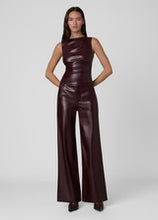 Load image into Gallery viewer, THE MEG VEGAN LEATHER TOP  JW01V2048
