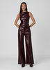 THE MEG VEGAN LEATHER TOP  JW01V2048