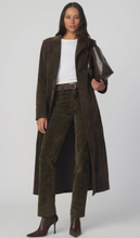 Load image into Gallery viewer, THE VEGAN SUEDE LONG COAT JW02V
