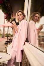 Load image into Gallery viewer, Bouclé Straight Coat With Fringe Detail 261109
