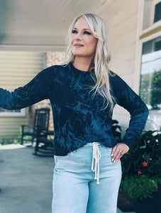 Splatter Print Scallop Shaker N14391