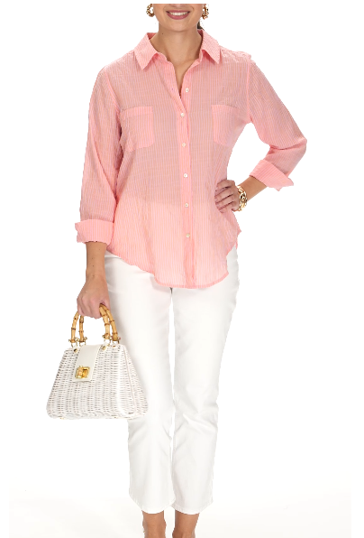Sea View Button Down 001154