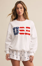 Load image into Gallery viewer, Oversized USA Sweatshirt  ZLT253136
