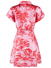 Load image into Gallery viewer, SHORT CHANTAL DRESS JACQUARD 3622036S
