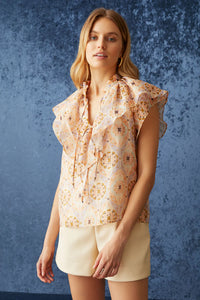 Ariza Blouse Prima Rose