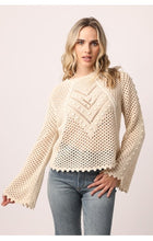 Load image into Gallery viewer, Meryl Sweater, vintage cream or black
